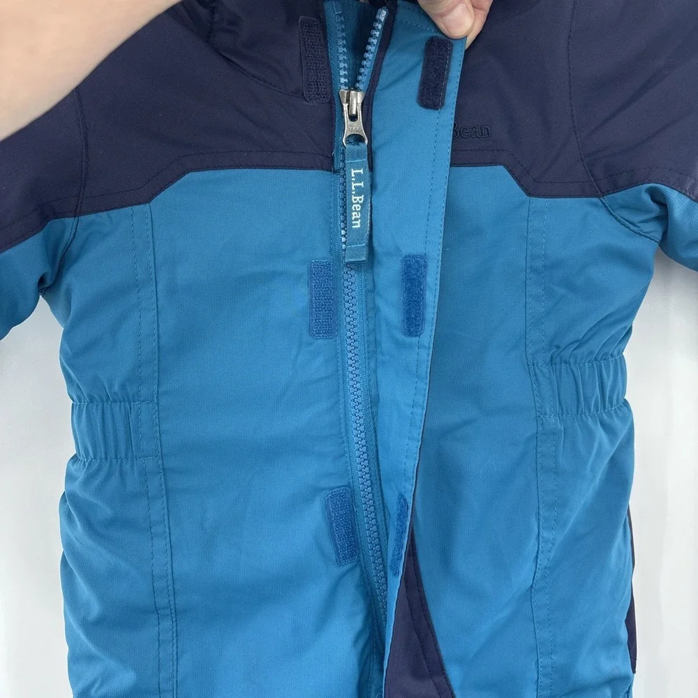 L.L. Bean Cold Buster Snowsuit 6-12 Months Deepest Blue Infant Outdoor Baby Snow